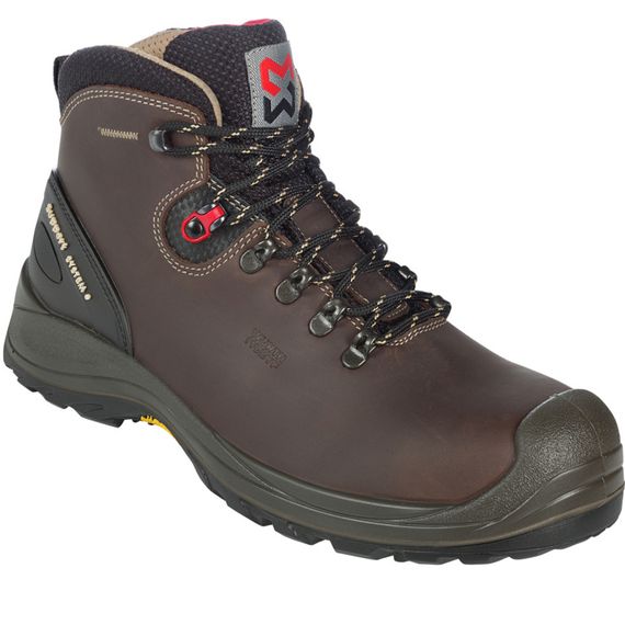 Черевики захисні VIBRAM, S3 HRO, високі, композит. носок, коричн., пара, р.40