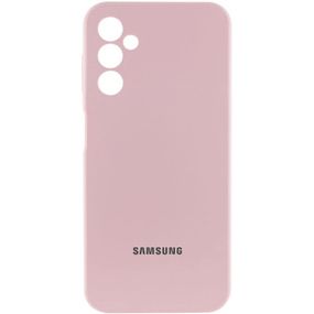 Чохол Silicone Cover Lakshmi Full Camera (AA) with logo для Samsung Galaxy A05s Рожевий / Pink Sand