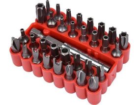Набор отвертки насадки торцевые 1/4" отвертка 33 штуки VOREL-66330