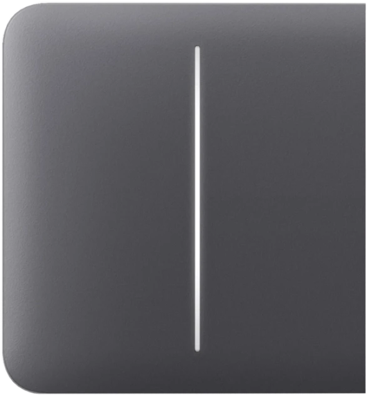 Ajax SideButton (2-gang) graphite Кнопка - Розетки