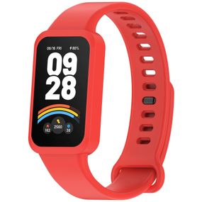 Силиконовый ремешок для Xiaomi Mi Smart Band 9 Active Red