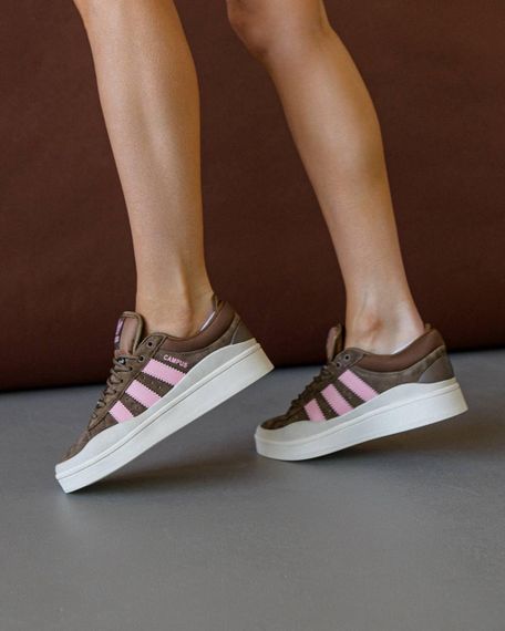Кросівки Campus x Bad Bunny Brown Pink , В'єтнам 39 25 см | Зображення 5