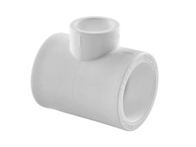 Трійник редукційний PPR Ø32x20x32 білий колір ASCO® 15шт
