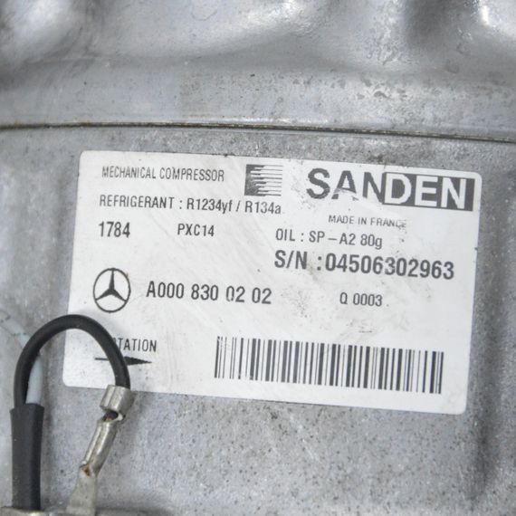 Компресор кондиціонера Mercedes W205 2014-2021 Компресор кондиціонера Мерседес в205 A0008300202 | Зображення 3