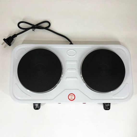 Потужна одноконфорочна електроплита Suntera DP-1925 2000 Вт, Портативна плита електро WQ-97 | Зображення 1