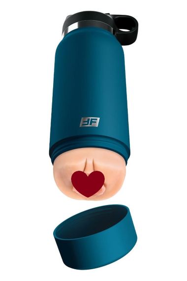 Мастурбатор вагина Pipedream PDX Plus в колбе, синий, 23.8 см Sex Aura