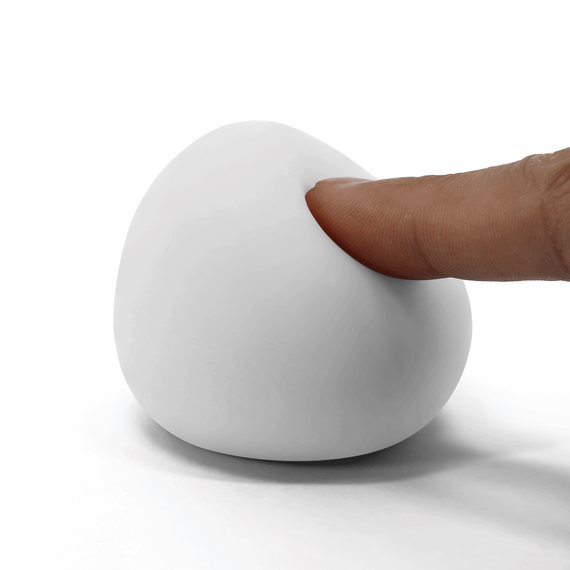 Мастурбатор - Pretty Love Pleasure Egg Masturbator White | Зображення 4