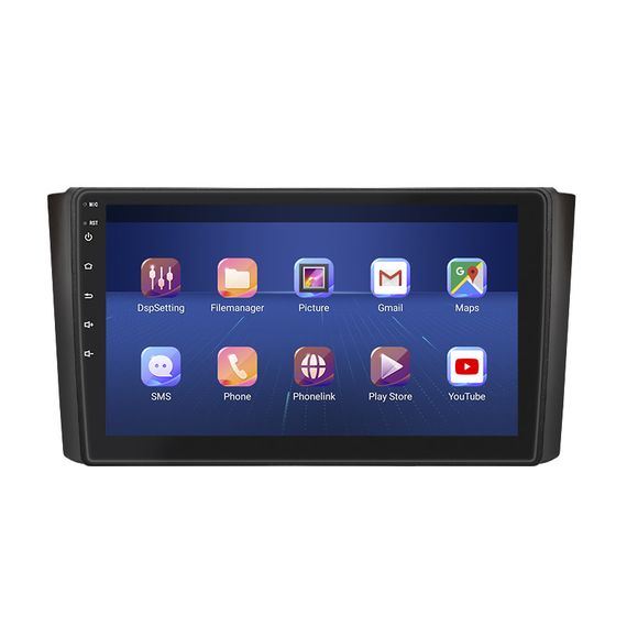 Штатная магнитола Lesko для SsangYong Rexton II 2006-2012 экран 9" 4/32Gb 4G Wi-Fi GPS Top | Зображення 1