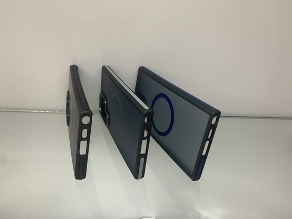 Samsung Galaxy S23 Plus протиударний чохол Armor MagSafe Matte синій | Зображення 2