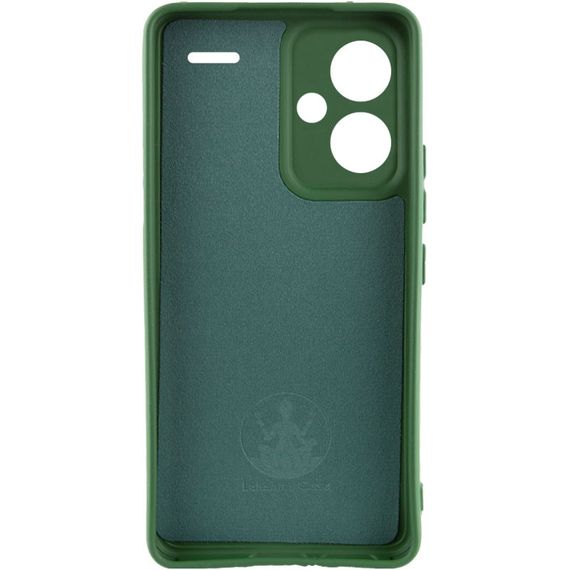 Чохол Silicone Cover Lakshmi Full Camera (AA) для Xiaomi Redmi Note 13 Pro+ Зелений / Dark green | Зображення 1