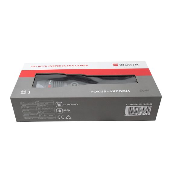 Ліхтар інспекційний акумуляторний з фокусуванням, COB LED | Зображення 9