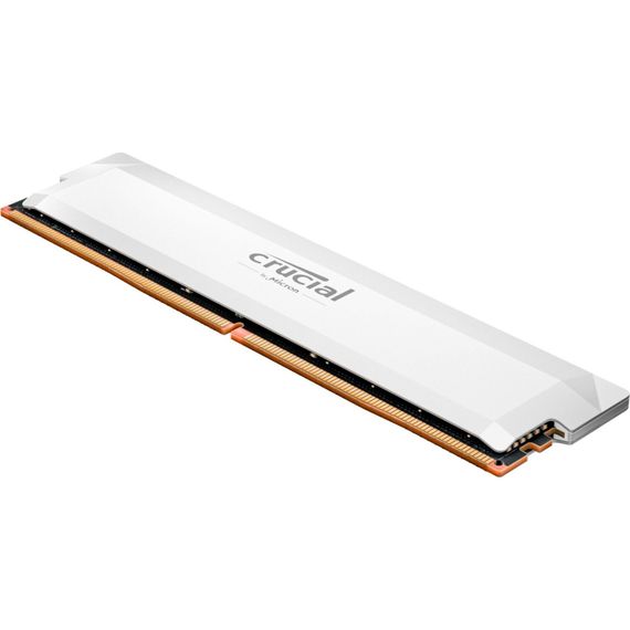 Модуль пам'яті для комп'ютера DDR5 16GB 6400 MHz Pro Overclocking White Micron (CP16G64C38U5W) | Зображення 4