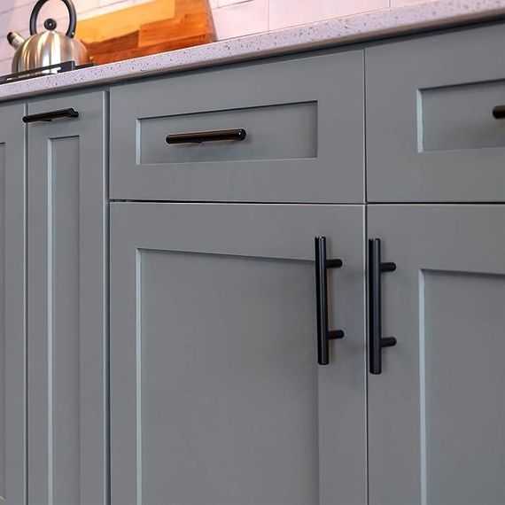 Ручки для шафи Кухонні ручки Барні ручки Ручки для поруччя Ручки для ящика шафи До комплекту входять гвинти | Зображення 4