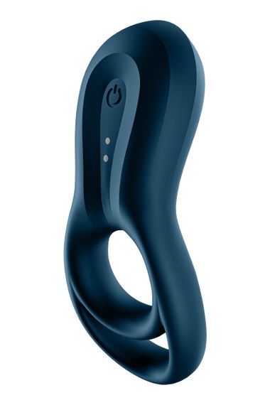 Эрекционное смарт кольцо с вибрацией Satisfyer Epic Duo синее sexstyle | Зображення 1