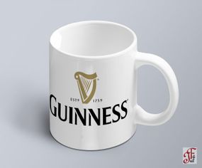 Чашка с принтом логотипа Guinness