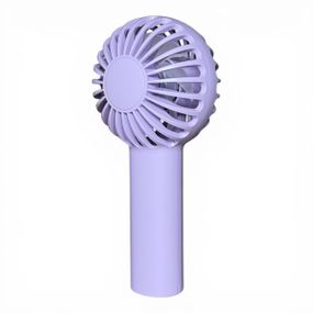 Вентилятор ручной YW-DC03 аккумуляторный 3W, Type-C, 3 режима скорости - Purple
