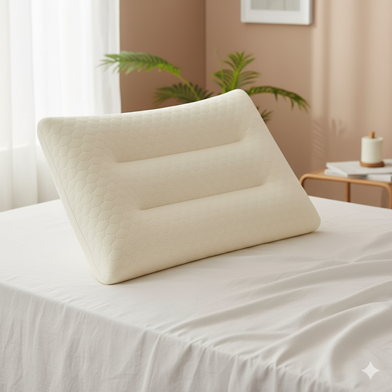 Ортопедична подушка Pillow-05 з ефектом пам'яті для підтримки хребта | Зображення 2