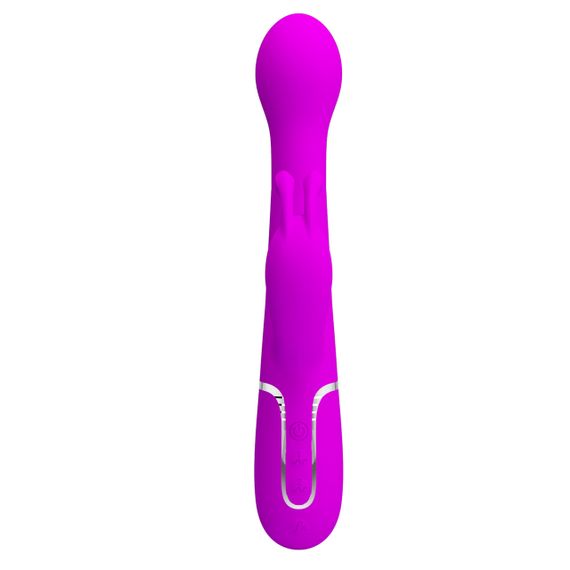 Вібромасажер із поступальним рухом серії Pretty Love - Dejon Twinkled Purple 7 vibration functions 4 rolling functions sexstyle | Зображення 11