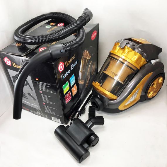 Пилосос для сухого прибирання з турбощіткою Domotec MS-4408 3600 Вт без мішка колбовий циклонний для дому контейнерний | Зображення 6