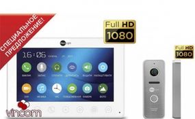 Комплект видеодомофона NeoLight Omega HD и Prime FHD