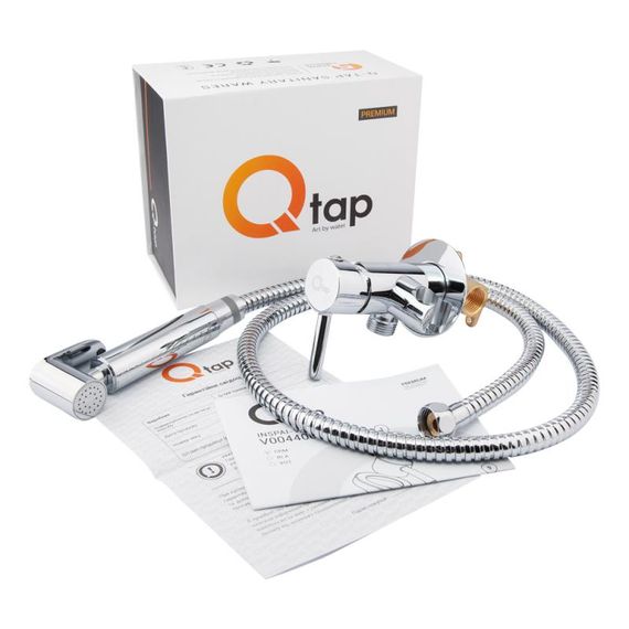 Набір для гігієнічного душу зі змішувачем Qtap Inspai-Varius CRM V00440001 | Зображення 2
