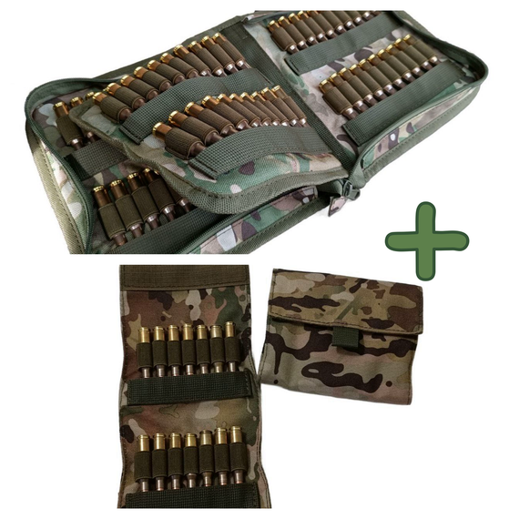 Комплект патронташів Сумка-патронташ для 308 на 80 шт GEN 3 + для 308 на 14 патронів на ремінь