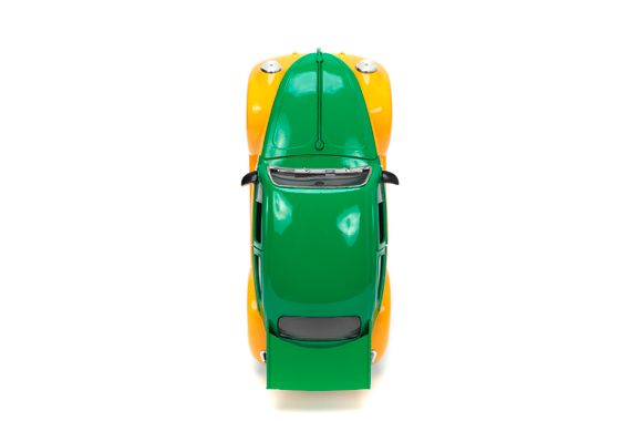 Машина металева Volkswagen Beetle Ніндзя з фігуркою Michelangelo | Зображення 5