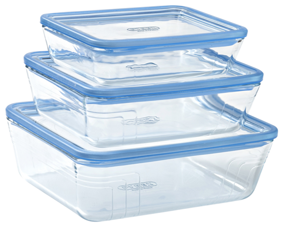 Форма з кришкою Pyrex Pure Glass, 24x19x8 см (2.6 л) | Зображення 2