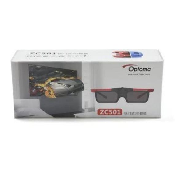3D окуляри Optoma DLP-Link червоні (A00161_899) | Зображення 5