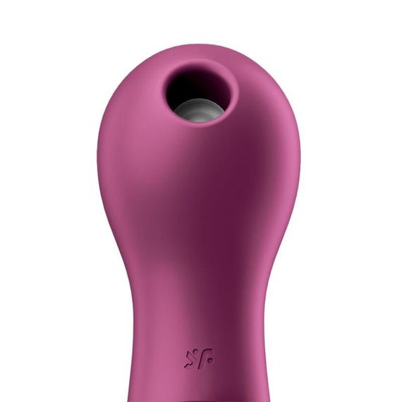 Вакуумний стимулятор клітора SATISFYER Lucky Libra, з вібрацією, силікон Sex Aura | Зображення 1