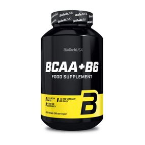 Аминокислоты БЦАА BCAA+B6 BioTech USA 200 таблеток