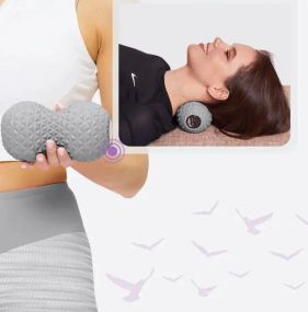 Двойной мяч массажный для йоги, МФР, для шеи ND 5274