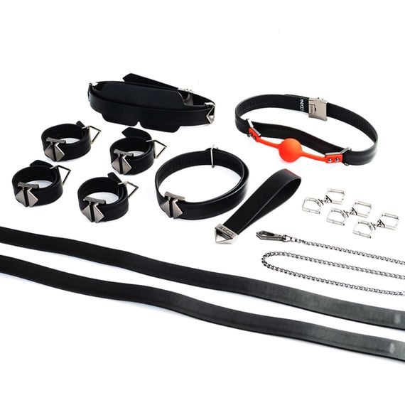 БДСМ-набір LOCKINK Moonlight Treasure Chest - Black Set | Зображення 7