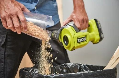 Пылесос аккумуляторный Ryobi ONE+ RHV18-0 18В 34Вт 6.5кПа контейнер 0.6л HEPA11 0.95кг без АКБ и ЗУ 5133005655 | Зображення 3