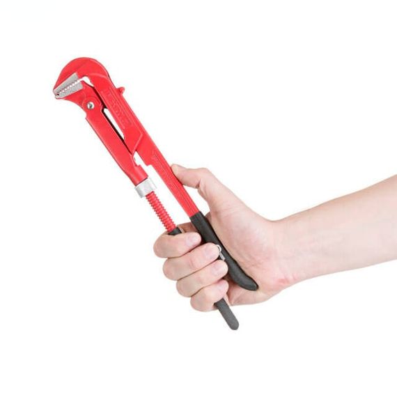 Ключ трубний 1.0", 90град. INTERTOOL HT-0187 | Зображення 2