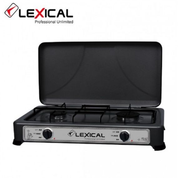 Газова плита настільна на 2 конфорки Lexical LGS-2812-2 (LGS-2812-2_908) | Зображення 7