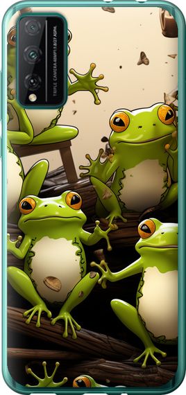 Чехол на Huawei Honor Play 4T Pro Жабки "5656u-1914-17620"