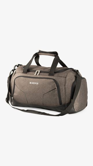 Сумка дорожня унісекс GENUA 4248 Середній Коричневий shop (2000999529306)