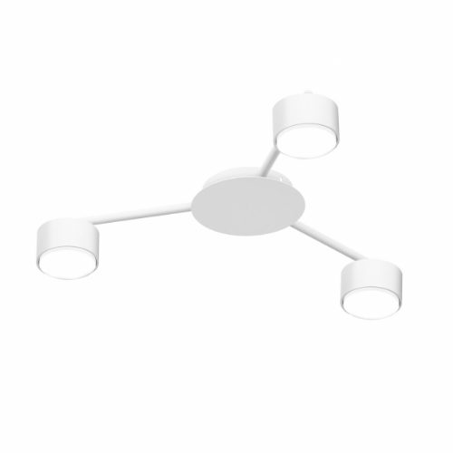 LED Світильник під лампу 3*GX53 накладний білий VL-SPF20B-W Videx | Зображення 2