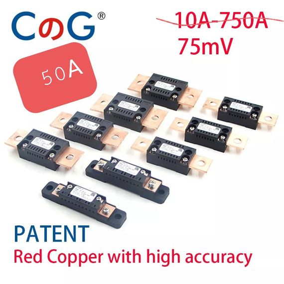 Шунт-резистор шунт FL-2C 50A 75mV 0.5V Class | Зображення 2