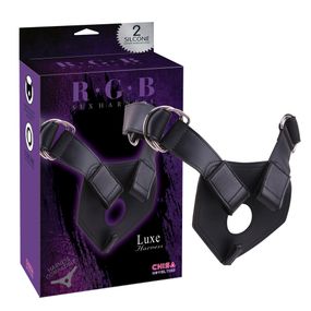Трусики для страпона - RGB Luxe Harness Sex Aura