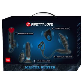 Вібронабір чоловічий Master Hunter Sex Aura