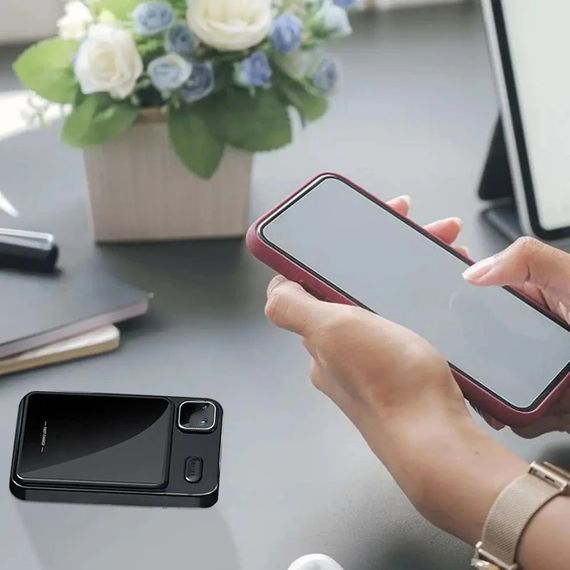 Безпровідний магнітний повербанк 10000mAh, Type-C, MagSafe, Чорний XPRO (234575398_633) | Зображення 6