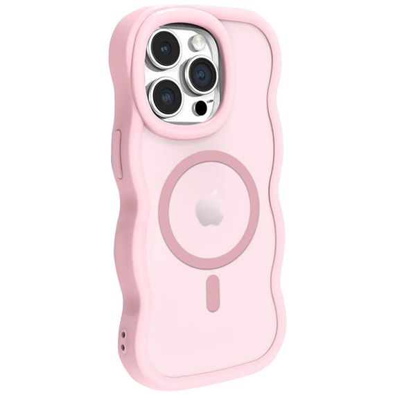 Чохол TPU+PC Undine with MagSafe для Apple iPhone 14 Pro Max (6.7") Pink | Зображення 1