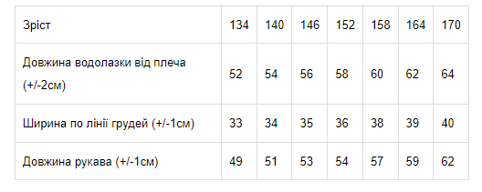 Водолазка для дівчинки (підліткова) Носи своє 170 Рожевий (p-9627-102686) | Зображення 1