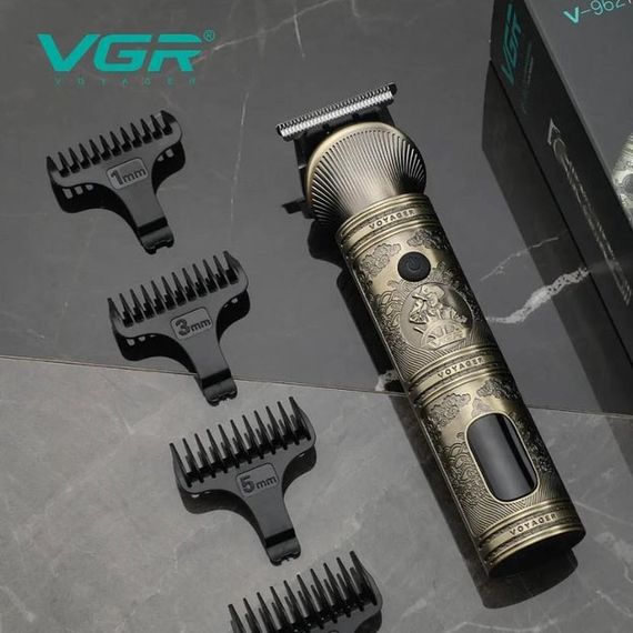 Тример для бороди VGR V-106, Тример для вусів, Машинка для стрижки AS-377 волосся бездротова. | Зображення 3