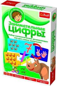 Настольная игра Первые открытия. Занимательные цифры (на русском)