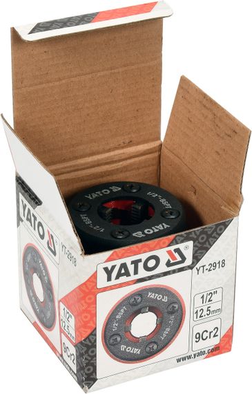 Клуп клуб трубный 5/4" для нарезки резьбы на трубах YATO YT-2921 | Зображення 7