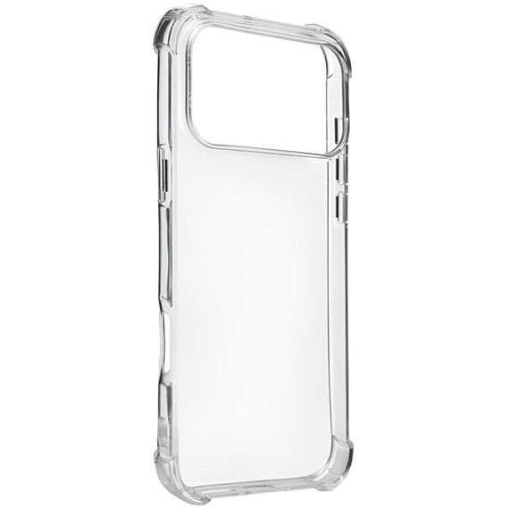 TPU чохол GETMAN Ease logo посилені кути для Apple iPhone 17 Pro Max / 18 Pro Max (6.9") Безбарвний (прозорий)