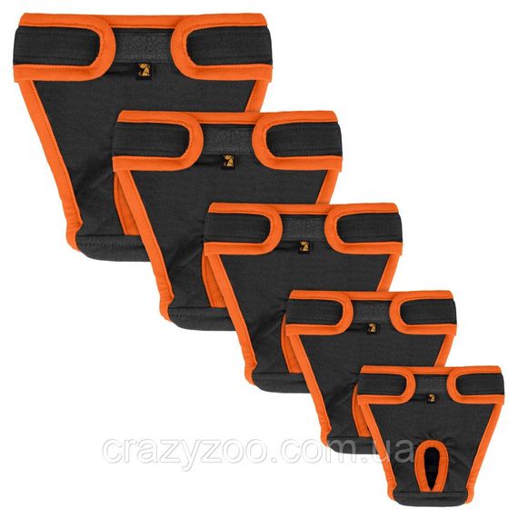 Трусы гигиенические для собак Bronzedog XL трикотажные регулируемые серые обхват 40-51 см 672411/Т | Зображення 2